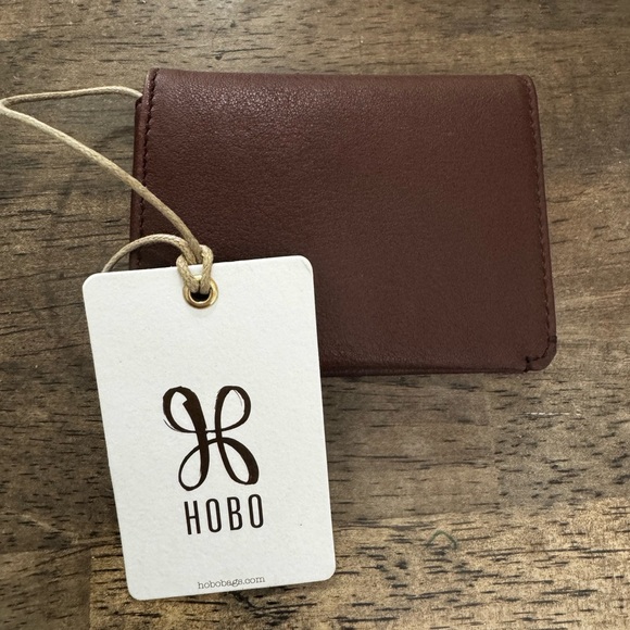 NWT HOBO Men’s Flap Wallet color:brown - Picture 1 of 6